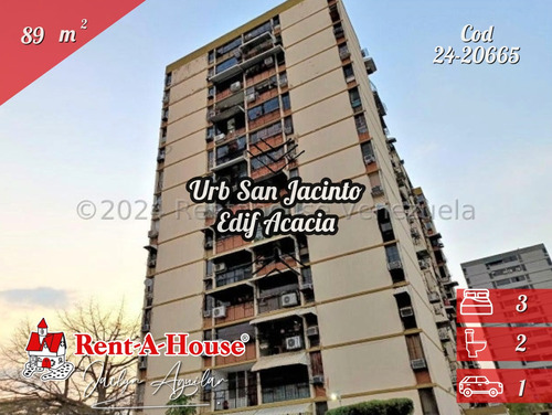 Apartamento En Venta Urb San Jacinto Edif Acacia 24-20665 Jja