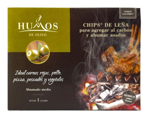 Chips Astillas De Leña Para Ahumar De 140g Olivo Humos