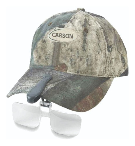 Lupa Carson Con Clip Para Gorras  Clip - On Magnifier Visor 