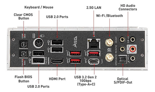 Msi Meg B550 Unify - Placa Base Para Juegos (amd Am4, Ddr4,