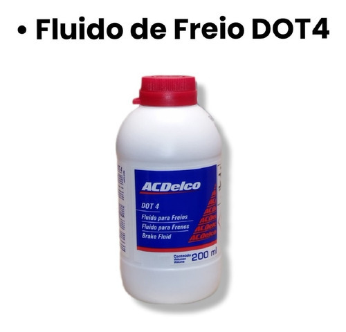Oleo Fluido Freio Dot 4 Acdelco Onix Celta 2013 2014 2015