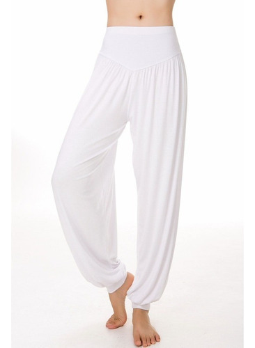 Mujer Pantalones Yoga Bombachos Para Talla Grande Sueltos