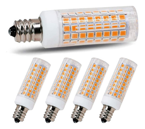 Bombilla Led E11 75w 100w Halgeno, Blanco Clido 3000k, Base