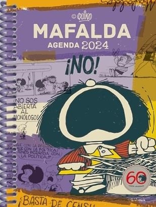 Agenda 2024 - Mafalda Anillada Feminista Violeta - Quino