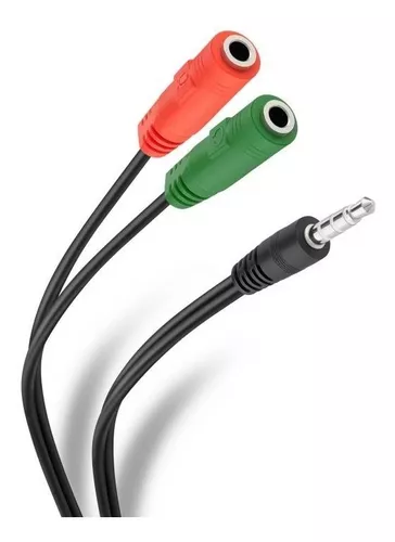 Cable Adaptador Sonido Para Celular Y Ps4 A Mic Y Auricular