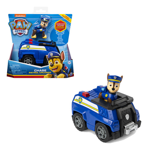Paw Patrol X3vehiculos +3figuras Chase Marshall Y Skye | C