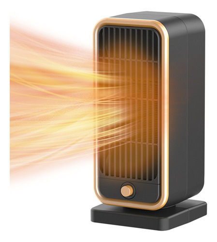 Calentador Space Heater Black Personal Fast Ptc Space Fan 30