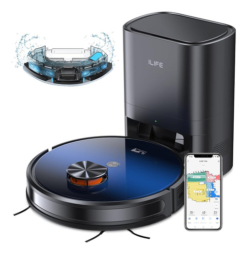 Ilife Robot Vacuum Self Emptying, Robot Vacuum Y Mop Combo C