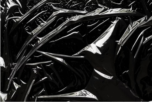 Imagen 2 de 2 de Film Stretch Plastico Negro 6 Rollos 220m / Rollos Embalaje