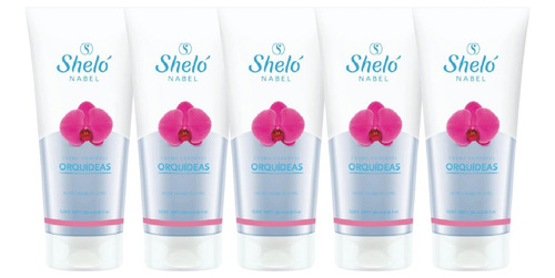 5 Pack Crema Corporal De Orquídeas Shelo