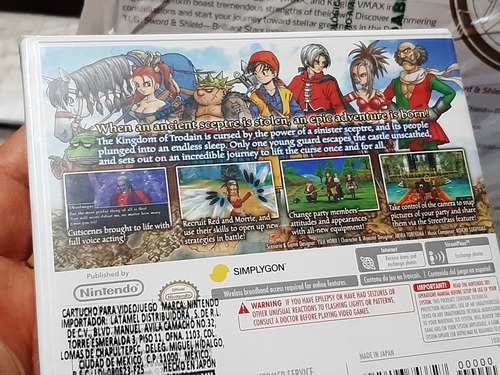 Dragon Quest Vlll Journey Of The Cursed King De 3ds,2ds,new3 (Usado)