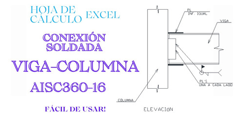 Hoja De Cálculo-diseño De Conexión Soldada Viga-columna