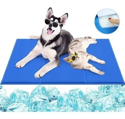 Manta Refrescante Md Pet Cool Mat Para Mascotas 50x65cm