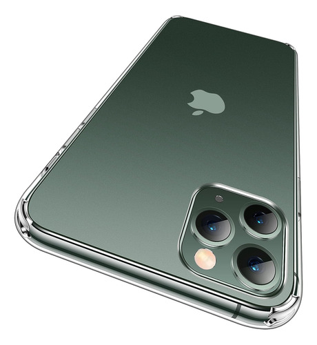 Funda Transparente Mate Para iPhone 11 Pro Max, No Amarillen
