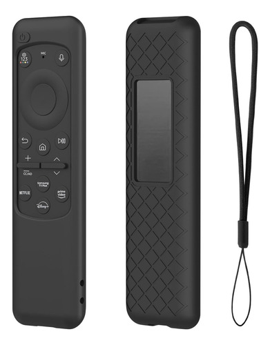 Funda de control remoto Samsung Qled 4k para TV Bn59-01432 color negro