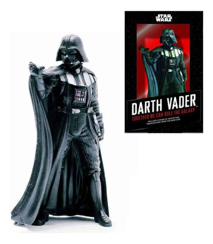 Darth Vader Figure + Livro Together We Can Rule The Galaxy