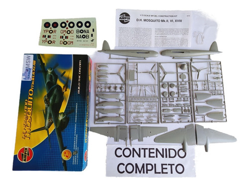 Msw 1/72 Modelismo Avion Airfix Mosquito En Remate (Usado)