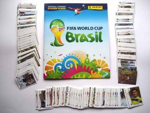 Estampa Original Album Panini Brasil 2014 Mundial Futbol