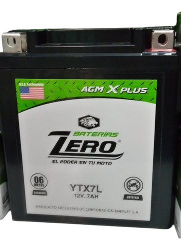 Batería Ytx7l Capsa Para Moto