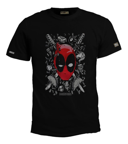 Camiseta Deadpool Dead Pool Comic Superheroe Bto