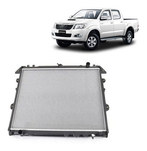 Radiador Para Toyota Hilux 2.7 2trfe 2005 2008 Mecanico