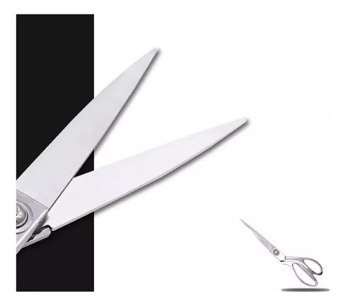 Tijeras de costura profesionales para Fabric Tailor 10.2, color plateado
