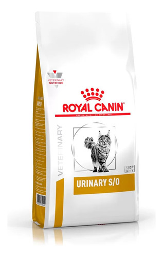 Alimento Royal Canin Veterinary Diet Urinary S/O para gato adulto sabor mix em sacola de 4kg