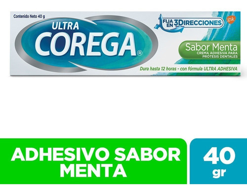 Corega Crema Adhesiva Para Prótesis 40g