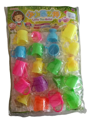 Pack X 20 Juego Vasos Relleno Piñata Niño Y Niña