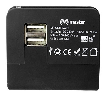 Adaptador De Voltaje Universal Para Viajes Internacionales,