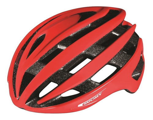 Casco Bicicleta Ciclismo Con Ventilacion Suomy Vortex Rojo Talle L