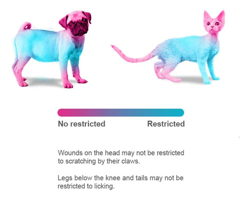 Collar De Recuperación Ajustable Para Mascotas - ...