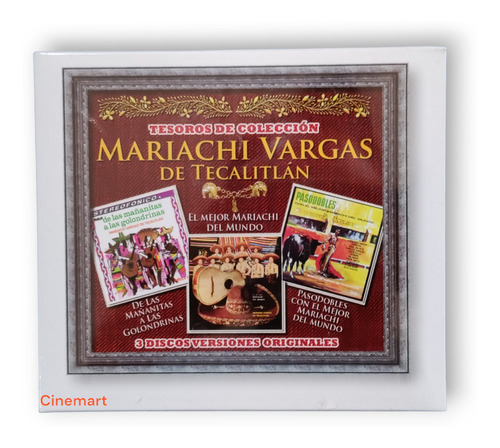 Mariachi Vargas De Tecalitlan Tesoros De Coleccion Cd