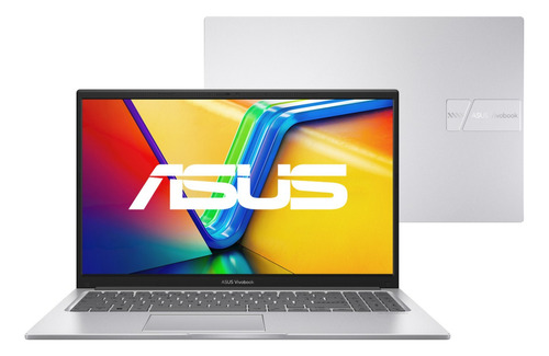 Notebook - Asus X1504za-nj985w I5-1235u 3.30ghz 8gb 256gb Ssd Intel Iris Xe Graphics Windows 11 Home Vivobook 15,6" Polegadas