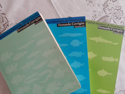 Libros Peces Marinos De Venezuela Fernando Cervigon