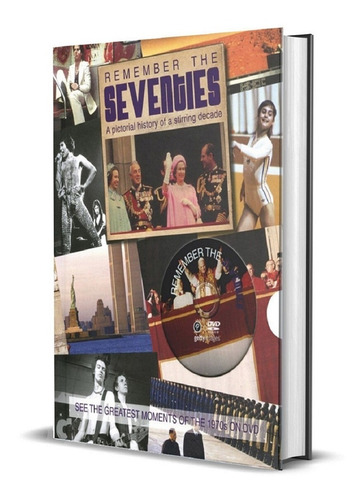 Livro Remember The Seventies Parragon Books Importado Em Inglês Ano De Publicação 2011 Acompanha Dvd Capa Dura