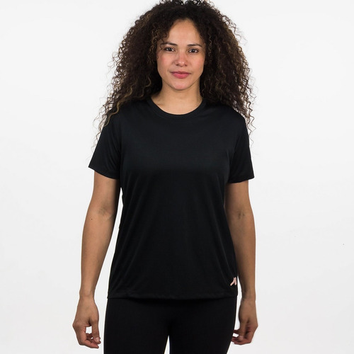 Austral Ladies Crew Neck Tshirt - Black