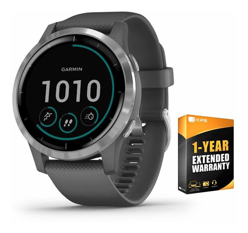 Garmin 010-02174-01 Vivoactive 4 Smartwatch Shadow Gray/stai