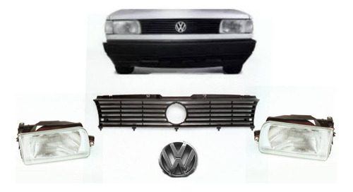 Kit Parrilla Completa Opticas P/vw Gol Senda 91 92 93 94 95 