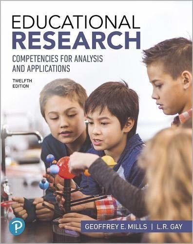 Educational Research: Competencies For Analysis And