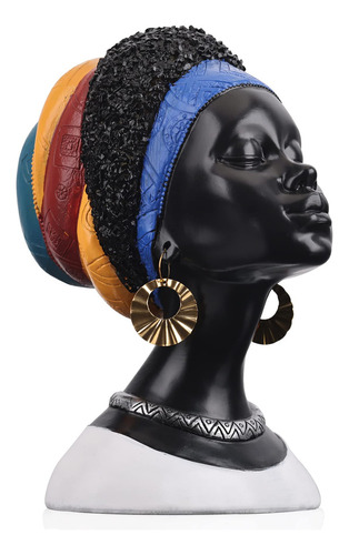 Estatuas Y Esculturas Africanas, Esculturas De Busto Femenin