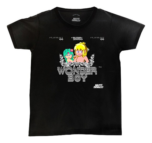 Wonder Boy - Remera 100 % Algodón 
