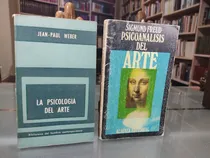 Comprar Dos Libros Psicología Del Arte Psicoanálisis Del Arte
