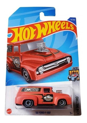 Vehículo Hot Wheels 56 Ford F-100 Hw Metro 1:64 Colección