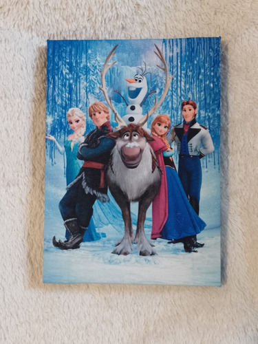 Imagen 3 de 3 de Cuadros Canvas Personalizados 20x30 Frozen