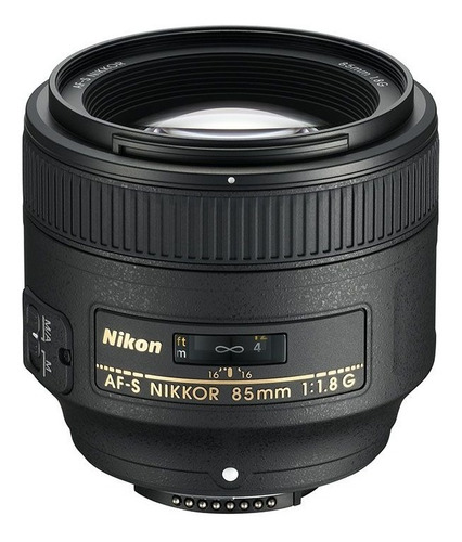 Lente Telefoto Nikon Af-s Nikkor 85mm F/1.8g.