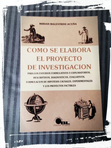 Como Se Elabora El Proyecto De Investigación M. Balestrini