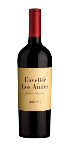 Vino Cuvelier De Los Andes Grand Vin  .algo Supremo!!!
