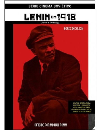 Lenin Em 1918 - Dvd - Boris Shchukin - Nikolai Okhlopkov