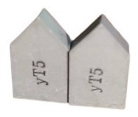 Plaquita Metal Duro P/torno Soldar Triangular 18 Mm X 10 X 5
